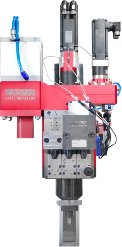 Systèmes d&rsquo;insertion automatique d&rsquo;écrous à enfoncer – Spin Pull Unit SPU